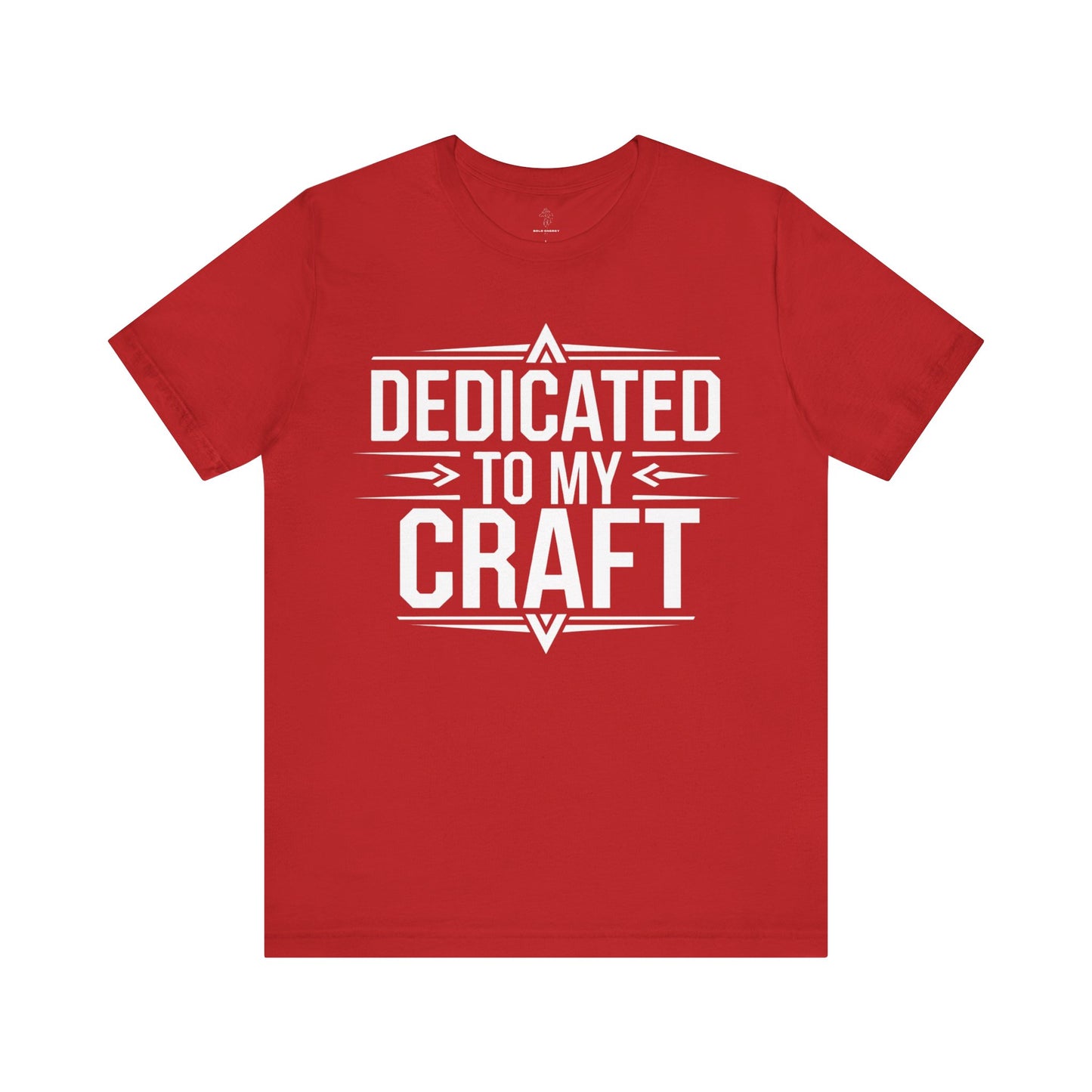 Dedicated To My Craft - Blueprint Edition | Motivational Statement Tee