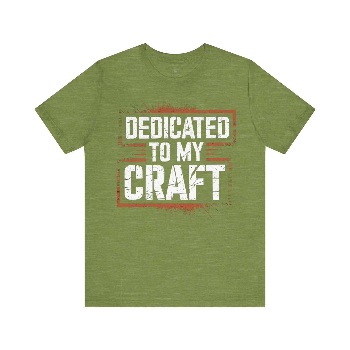 Dedicated To My Craft - Caged Grunge Edition | Motivational Statement Tee