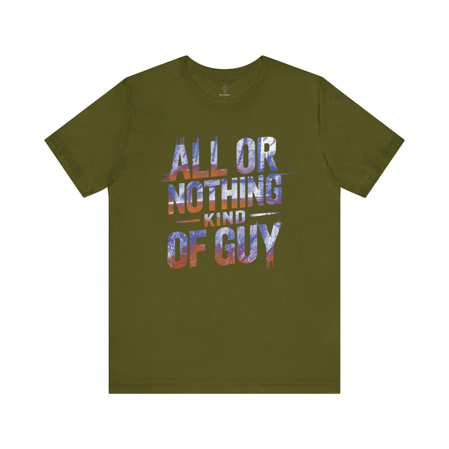 All or Nothing - Neon Glow Edition | Motivational Statement Tee