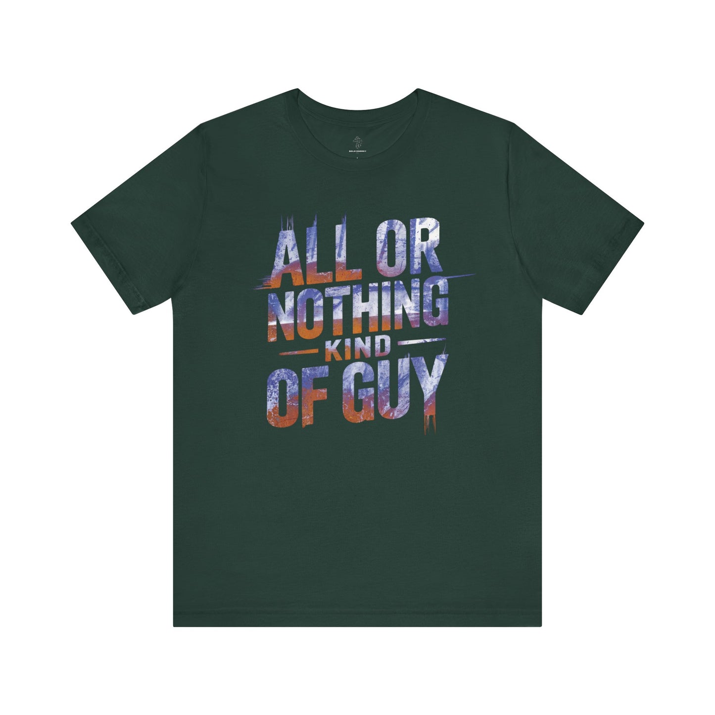 All or Nothing - Neon Glow Edition | Motivational Statement Tee