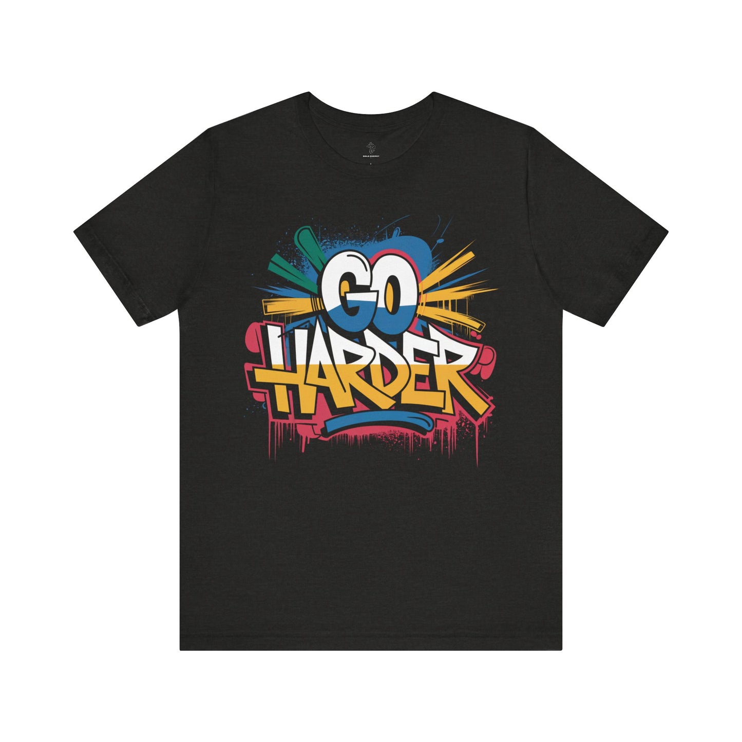 Go Harder - Urban Graffiti Edition | Motivational Statement Tee