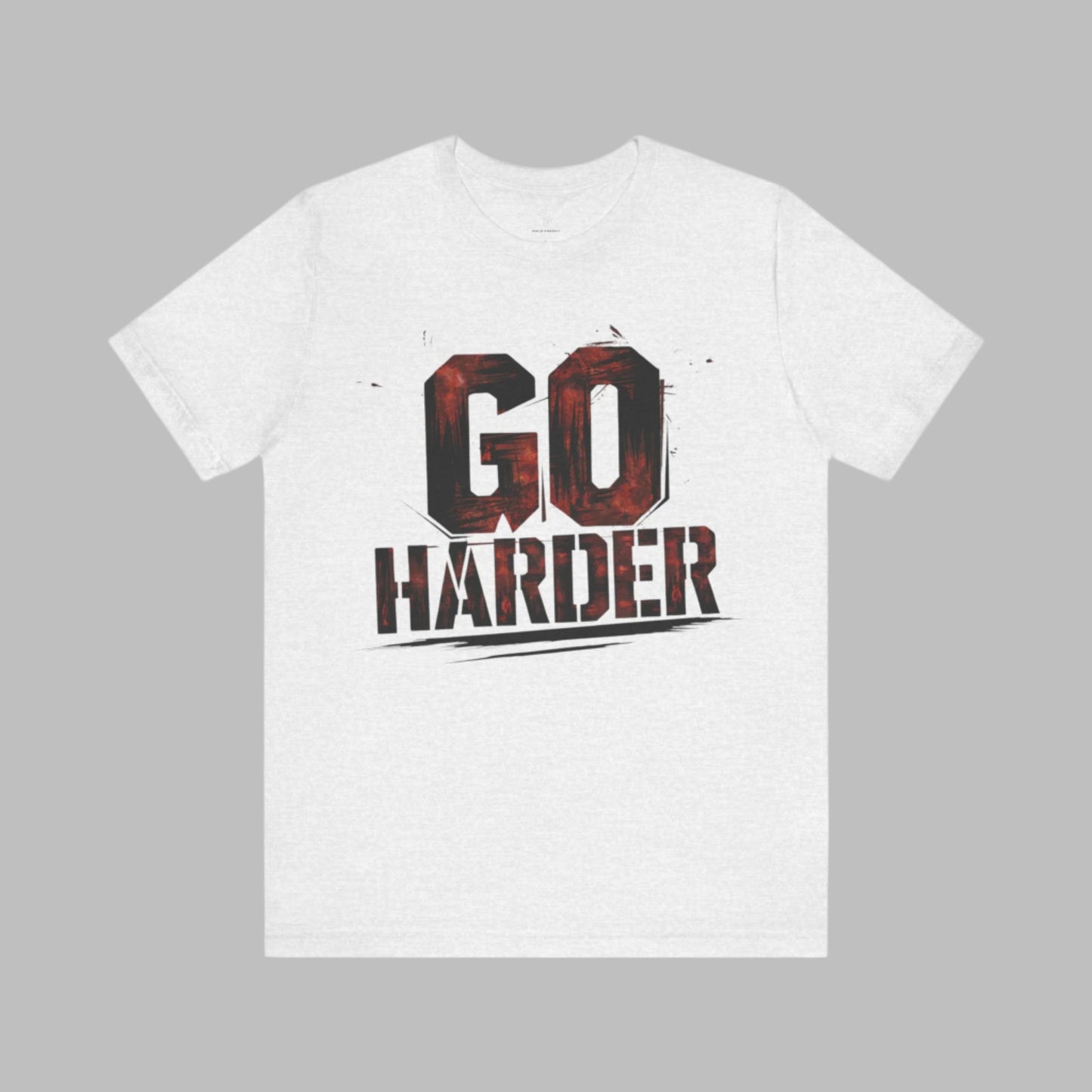 Go Harder - Bold Flame Edition | Motivational Statement Tee