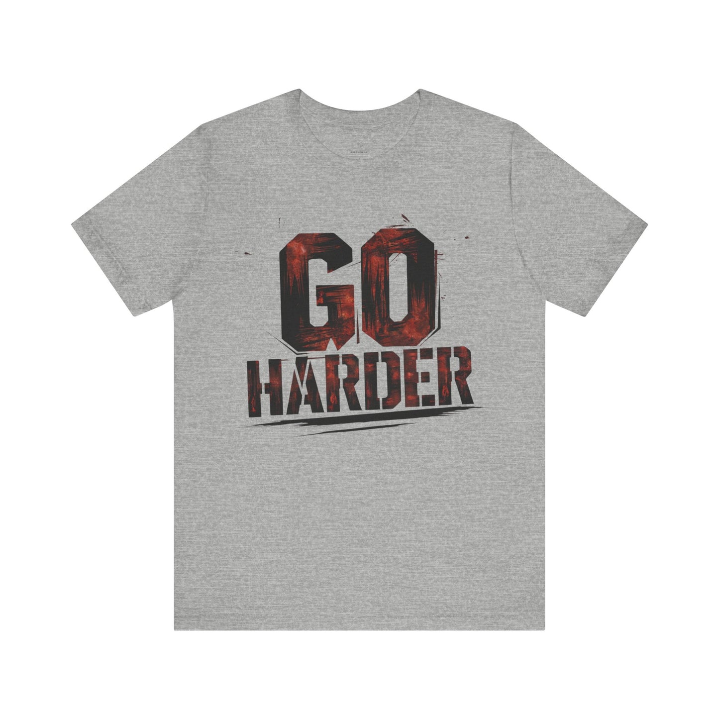Go Harder - Bold Flame Edition | Motivational Statement Tee