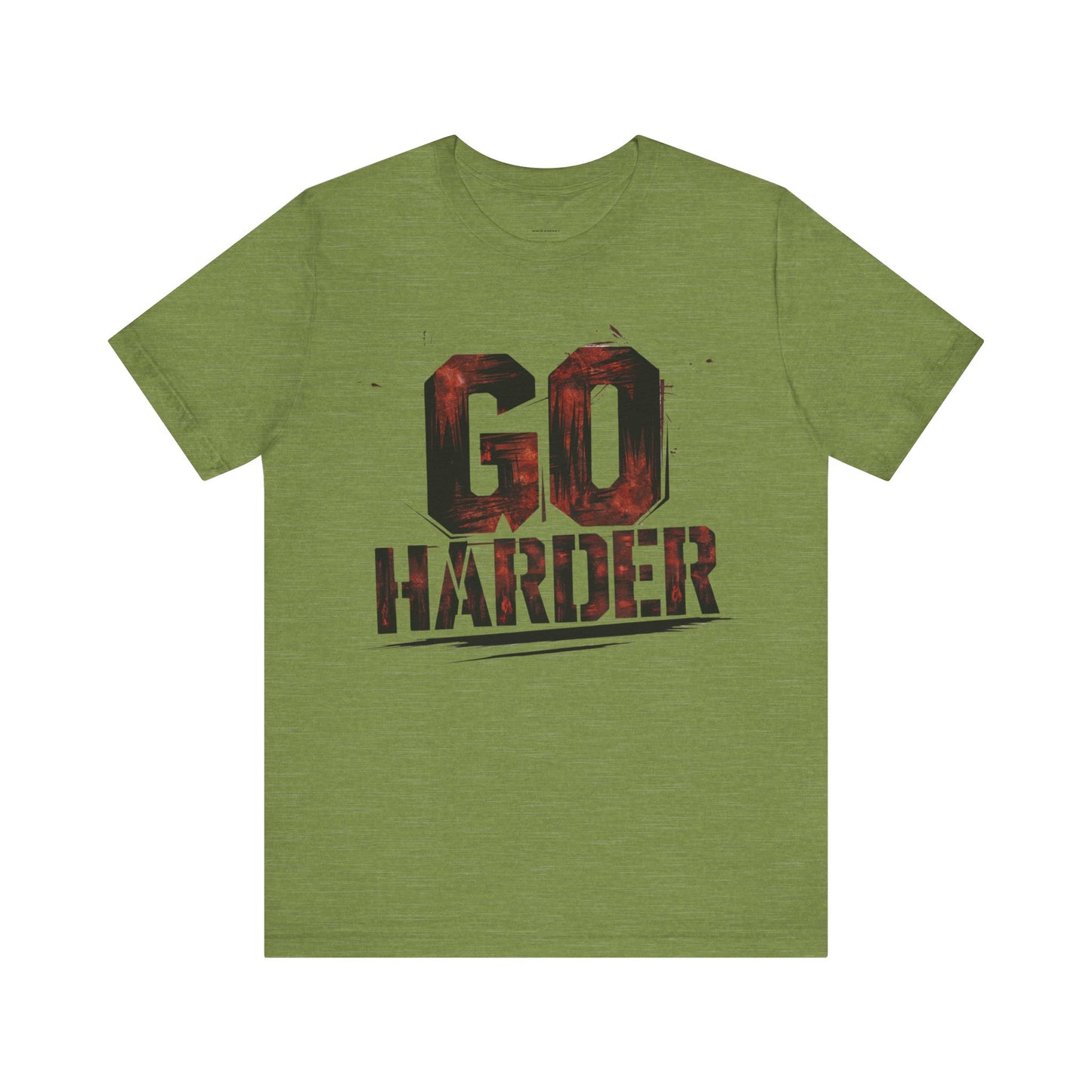 Go Harder - Bold Flame Edition | Motivational Statement Tee