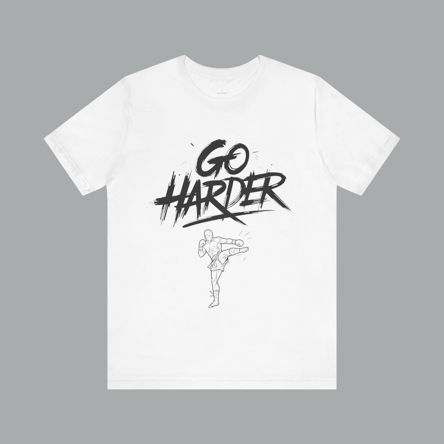 Go Harder - Brushstroke Edition | Motivational Statement Tee