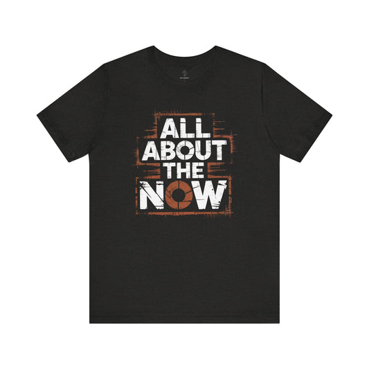 All About The Now - Caged Red Edition | Motivational Statement Tee