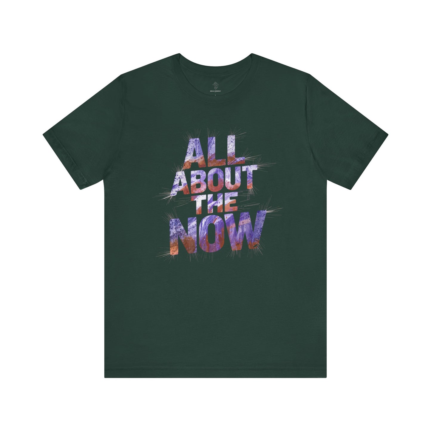 All About The Now - Neon Glow Edition | Motivational Statement Tee