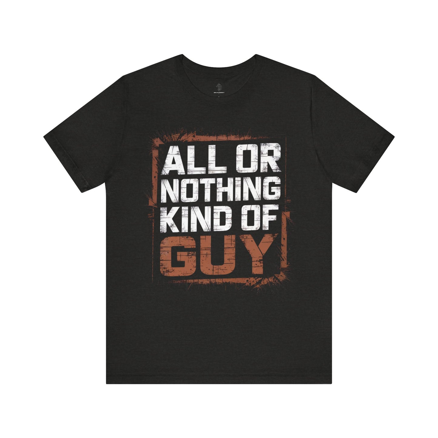 All or Nothing - Caged Red Edition | Motivational Statement Tee
