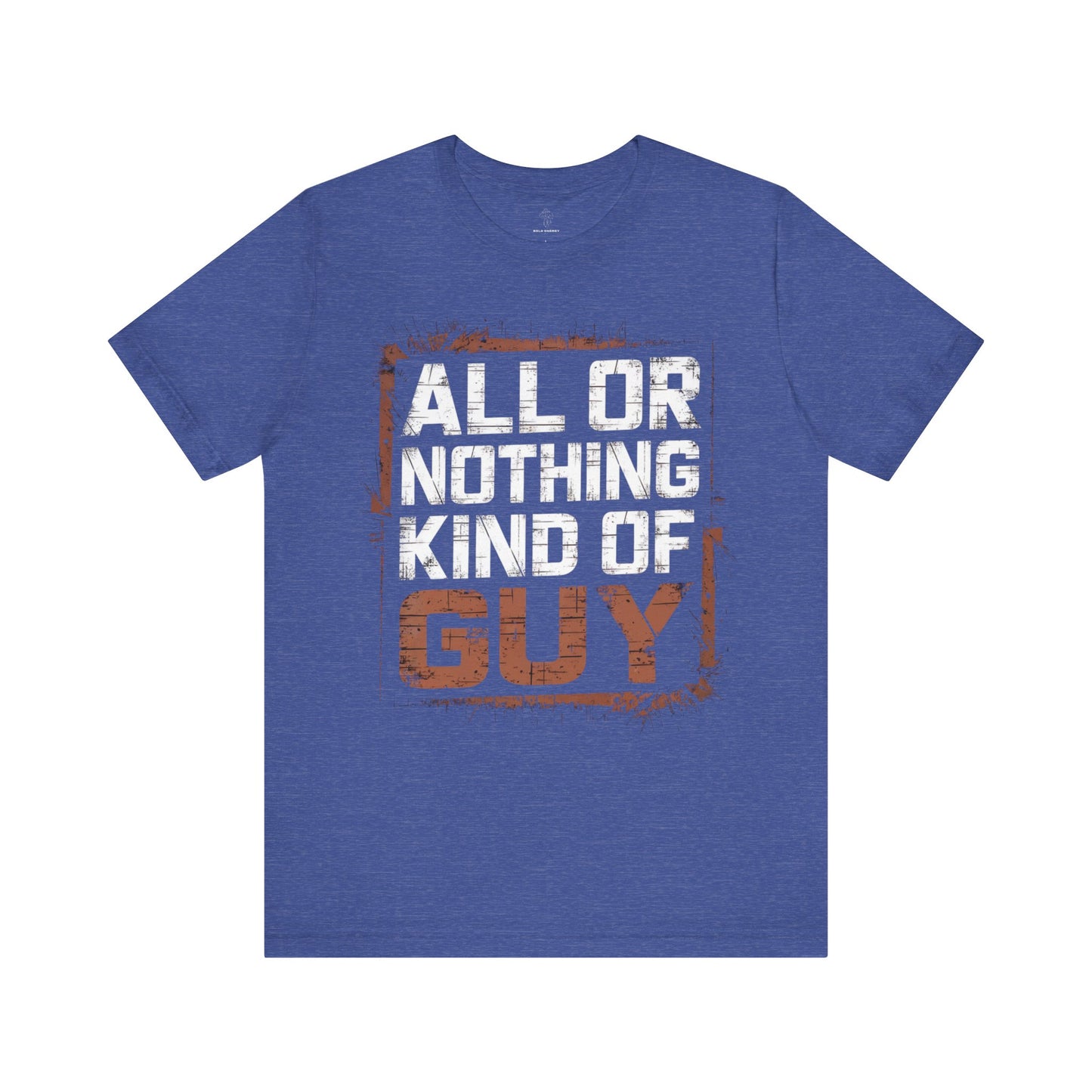 All or Nothing - Caged Red Edition | Motivational Statement Tee