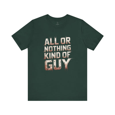 All or Nothing - Flame Gradient Edition | Motivational Statement Tee