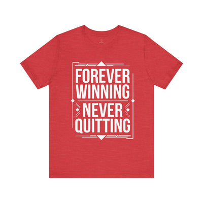 Forever Winning - Blueprint Edition | Motivational Statement Tee
