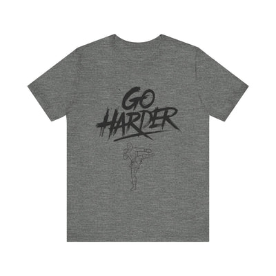 Go Harder - Brushstroke Edition | Motivational Statement Tee