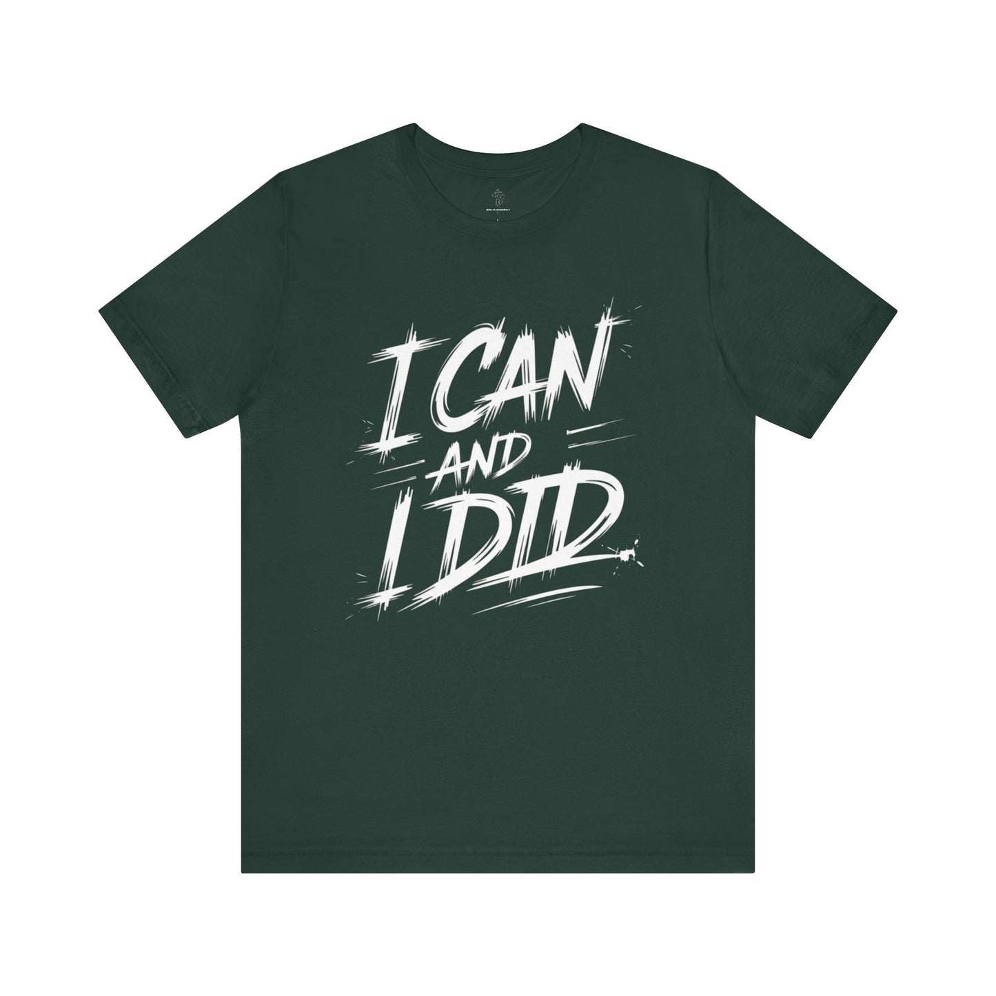 I Can - Brushstroke Edition | Motivational Statement Tee