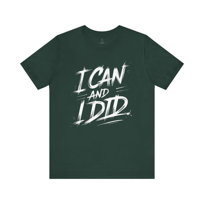 I Can - Brushstroke Edition | Motivational Statement Tee