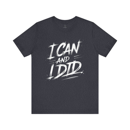 I Can - Brushstroke Edition | Motivational Statement Tee