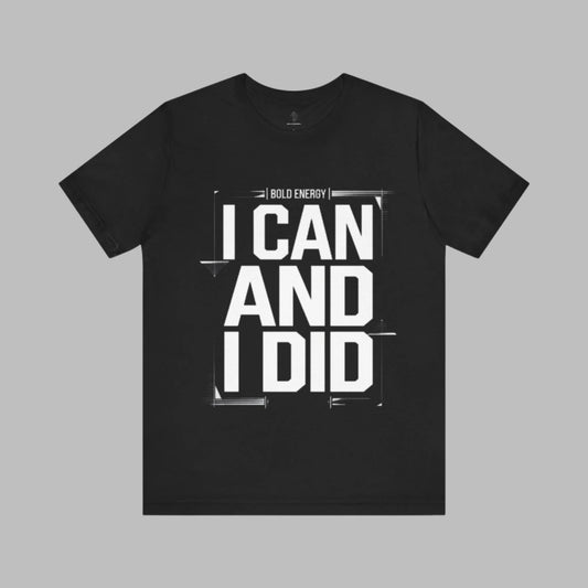 I Can - Blueprint Edition | Motivational Statement Tee