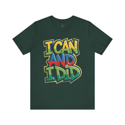 I Can - Urban Graffiti Edition | Motivational Statement Tee