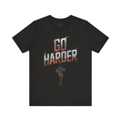 Go Harder - Flame Gradient Edition | Motivational Statement Tee