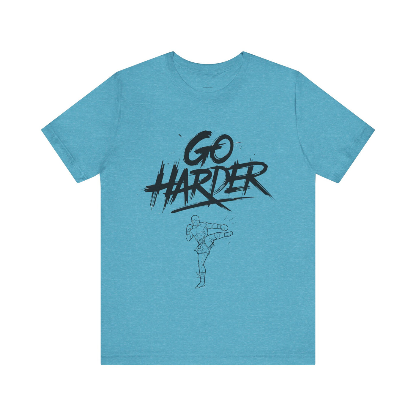 Go Harder - Brushstroke Edition | Motivational Statement Tee