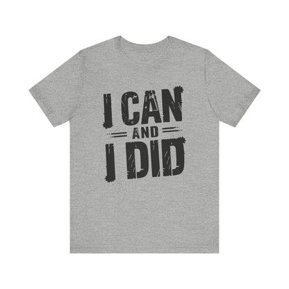 I Can Uni - Minimalist Edition | Motivational Statement Tee