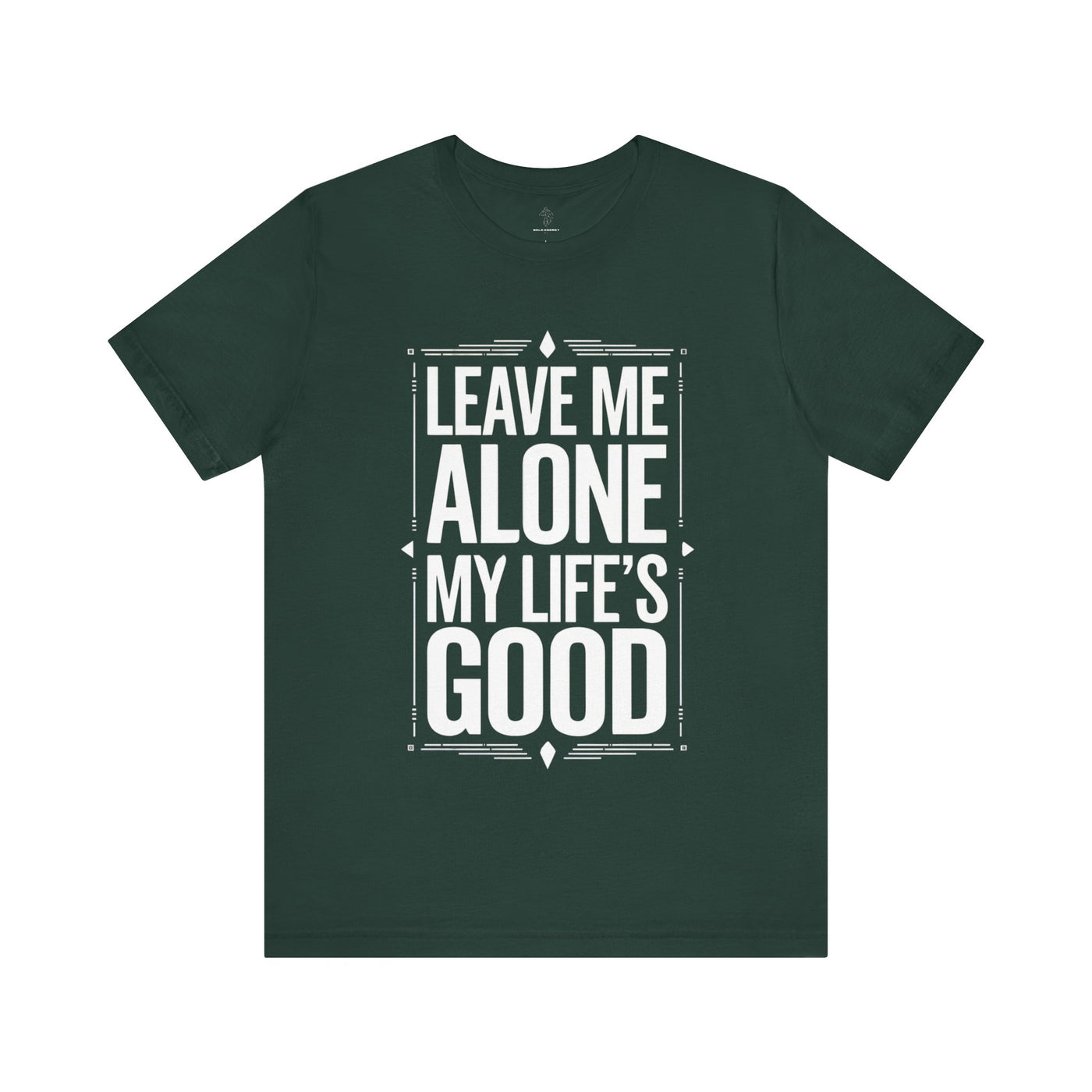 Leave Me Alone - Blueprint Edition | Motivational Statement Tee