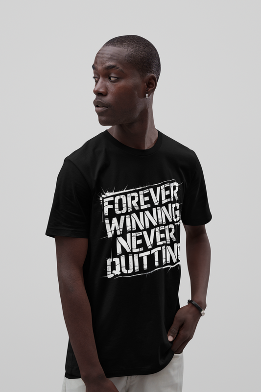 Forever Winning - Grunge Edition | Motivational Statement Tee